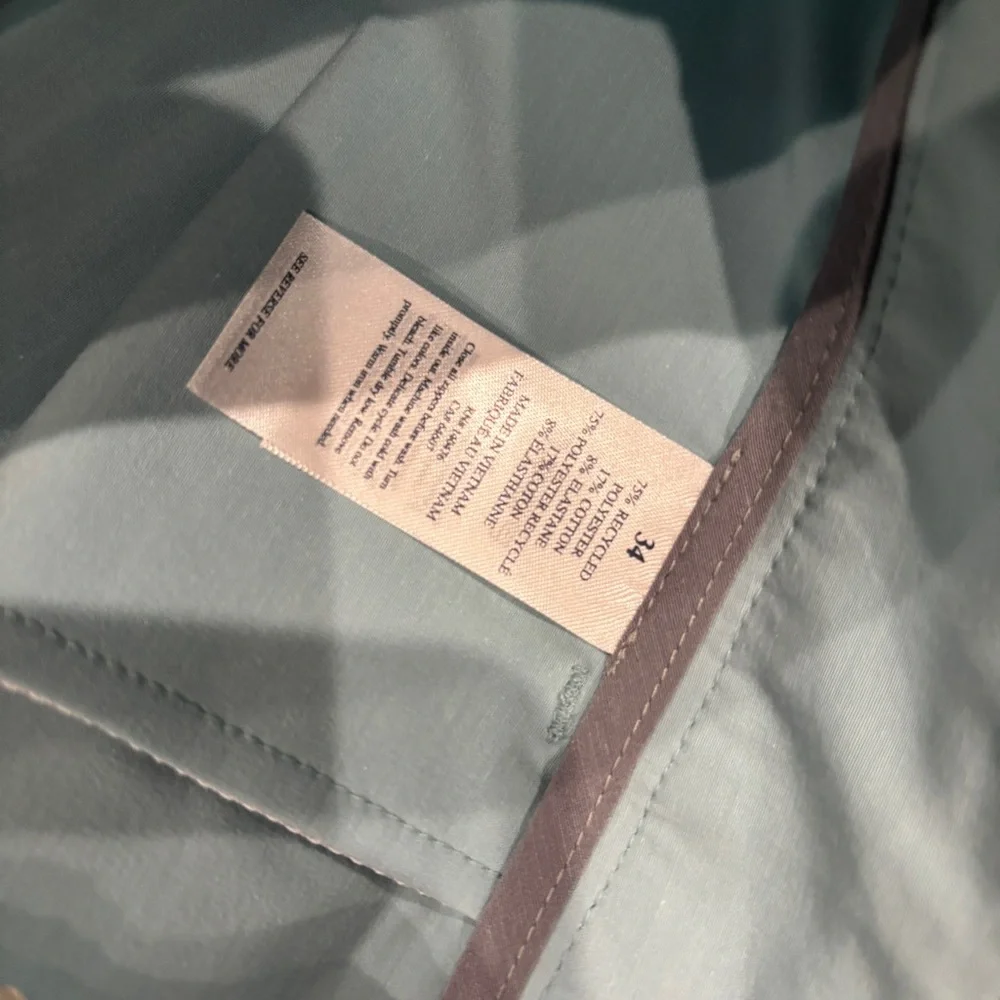 NWT Faherty Men’s All Day Shorts | Seafoam | 34 | 7” Inseam